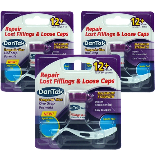 Dentemp Maximum Strength Loose Cap & Lost Filling Repair, 14+ Repairs