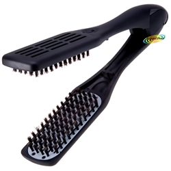 Denman D79 Thermo Ceramic Straightening Hair Brush Natural Boar Bristle