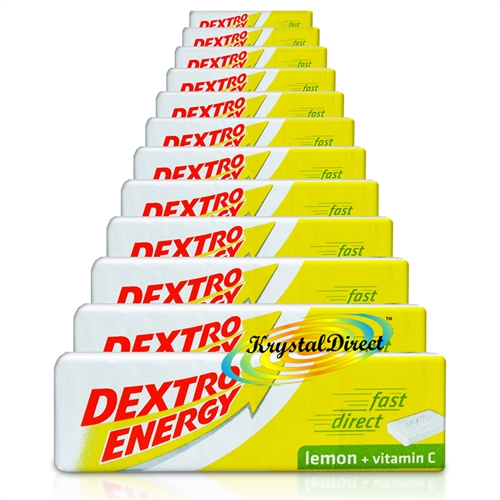 12x Dextro Energy Glucose Lemon Flavour Tablets