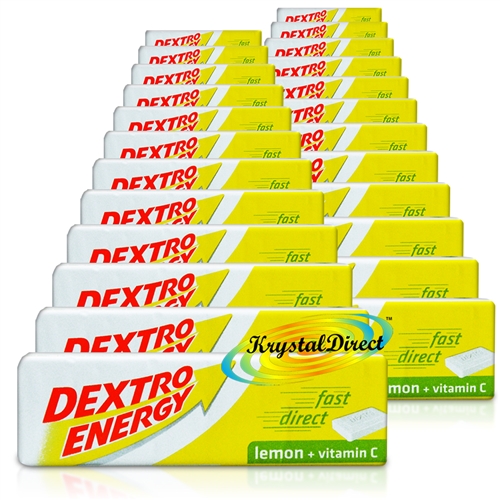24x Dextro Energy Glucose Lemon Flavour Tablets