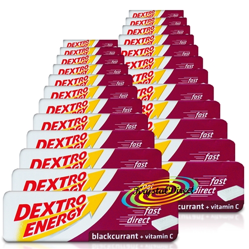 24x Dextro Energy Glucose Blackcurrant Flavour Tablets