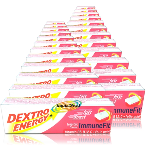 24x Dextro Energy Glucose Tropical Flavour Tablets
