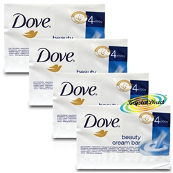 4x Dove Original Beauty Cream Bar Soap 4x100g ( 16 Bars)