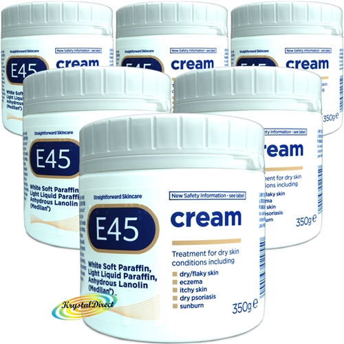 6x E45 Cream 350g