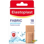 Elastoplast Fabric Waterproof Breathable Wound Plasters 18 Strips