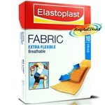 Elastoplast Fabric Extra Flexible Breathable Wound Cushion 10 Plasters