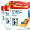 3x Elastoplast Fabric Extra Flexible Breathable Wound Cushion 10 Plasters