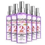 6x Loreal Elvive Hydra Hyaluronic Moisture Plump Leave In Hair Serum Spray 150ml