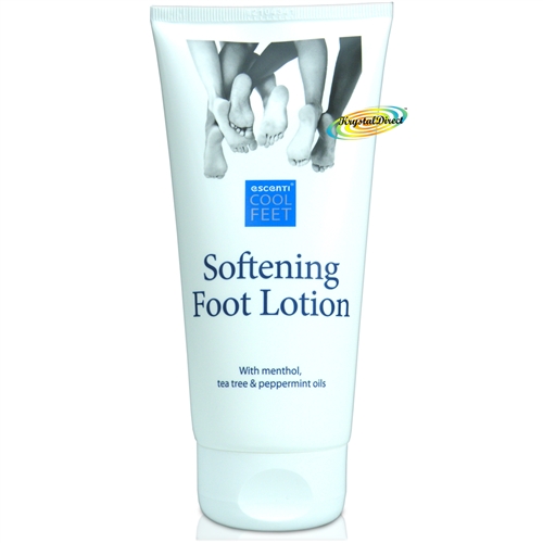 Escenti Cool Feet Softening Foot Lotion Smooth Refresh Pedicure Cream 150ml