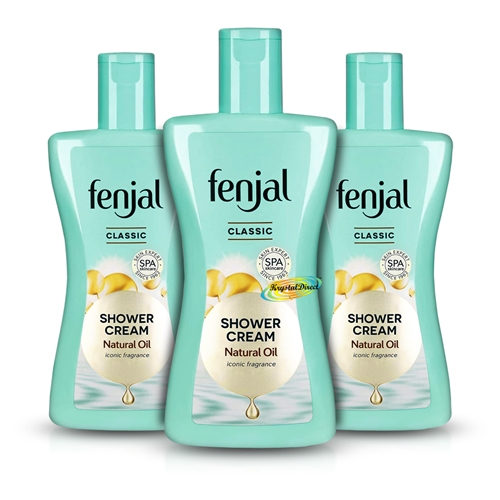 3x Fenjal Classic Luxury Shower Cream 200ml