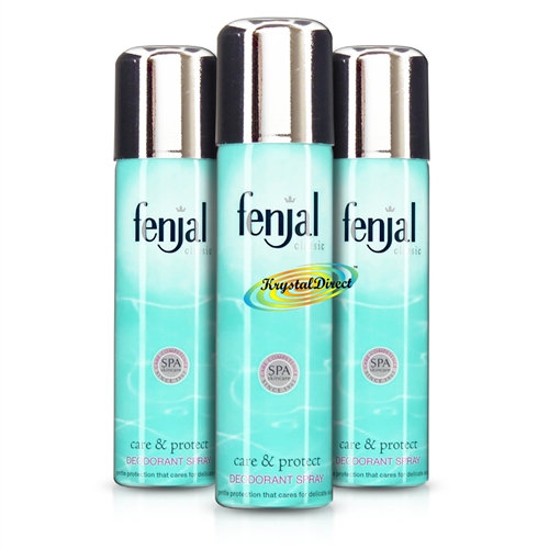 3x Fenjal Classic Luxury Deodorant Spray 150ml