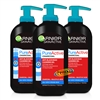 3x Garnier Pure Active Charcoal Anti Blackhead Cleansing Gel Wash 200ml