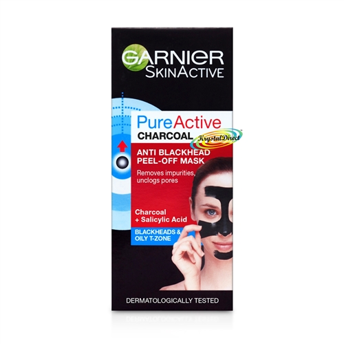 Garnier Pure Active Charcoal Anti Blackhead Peel off Mask 50ml