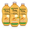 3x Garnier Summer Body Light Even Tan Moisturiser Lotion 400ml Apricot Extract