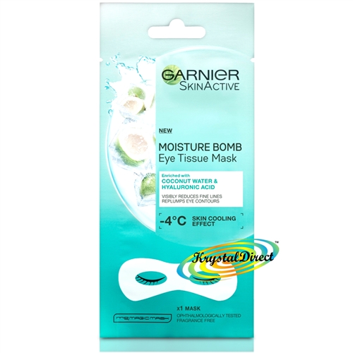 Garnier Moisture Bomb Eye Tissue Mask - Coconut Water
