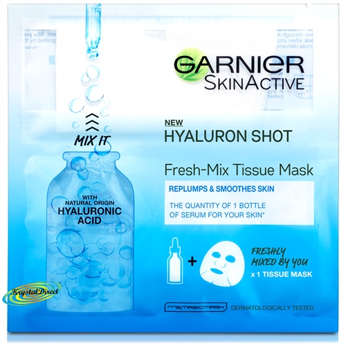 Garnier Skin Active Fresh-Mix HYALURON SHOT Face Tissue Mask