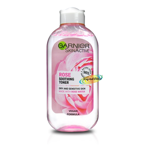 Garnier Rose Water Soothing Toner 200ml for Dry & Sensitive Skin
