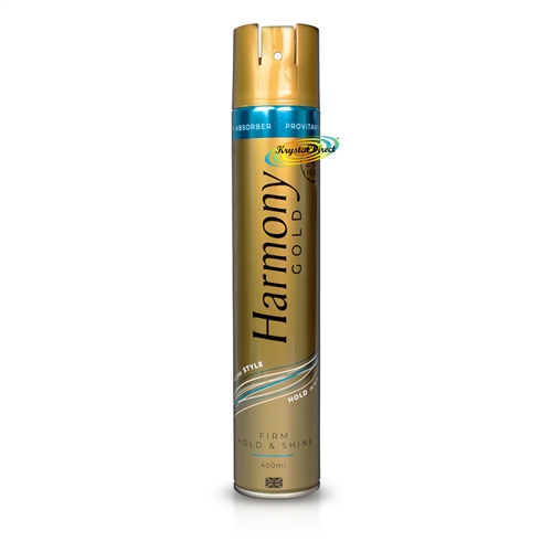 Harmony Gold Firm Hold & Shine Argan Oil Hair Spray 400ml