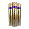 3x Harmony Gold Extra Firm Hold & Shine Argan Oil Hair Spray 400ml