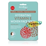 Derma V10 Hydrating Woven Facial Face Mask With Vitamin E & Aloe Vera
