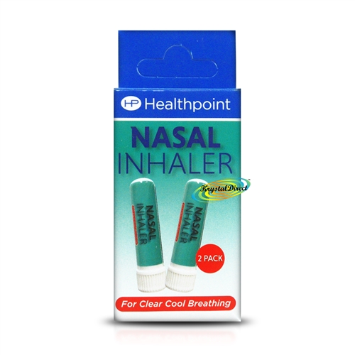 Healthpoint Nasal Inhaler Congestion Relief Eucalyptus & Menthol Twin Pack