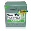 Derma V10 Purifying Eucalyptus Facial Face Clay Mask 50ml