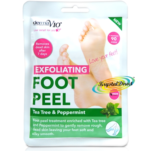 Derma V10 Exfoliating Foot Peel Sock Treatment