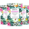 3x Derma V10 Coconut Hand Pack Enriched With Vitamin E