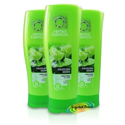 3x Herbal Essenses Conditioner Dazzling Shine 200ml