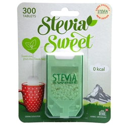 Hermesetas Stevia Sweet 300 Tablets Calorie & Carbohydrate Free Sweetener