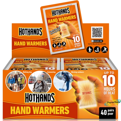 Hot Hands HAND WARMERS 40 Pairs