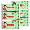 6x Huggies Natural Care Gentle Baby Wipes Aloe Vera No Alcohol 168 Wipes Total