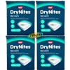 4x Huggies DryNites Bed Mats Mattress Protection Incontinence 7 Mats