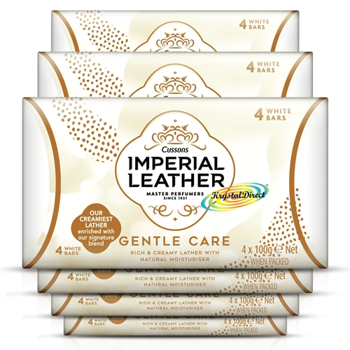 24 Bars Of Cussons Imperial Leather GENTLE CARE Bar Soap 100g - Rich & Creamy