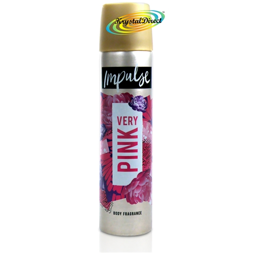 Impulse Very Pink Body Fragrance Spray Deodorant 75ml