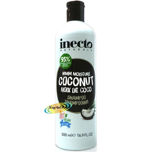 Inecto Naturals Organic Coconut Oil Moisture Hair Care Shampoo 500ml