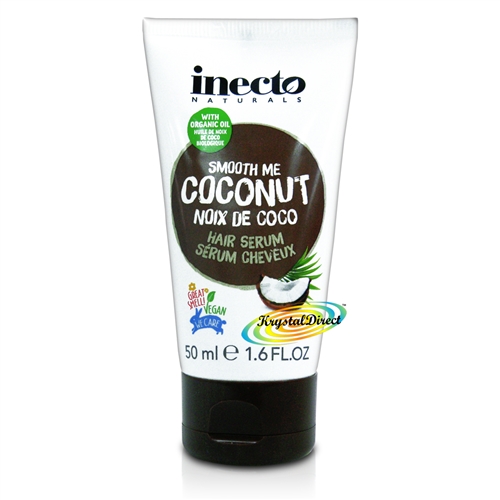 Inecto Naturals Smooth Me Organic Coconut Oil Hair Serum 50ml