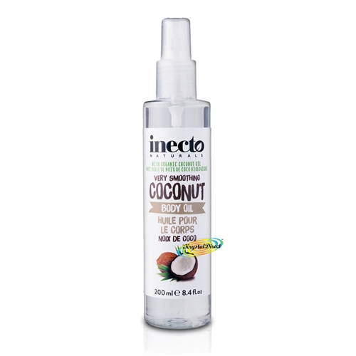 Inecto Naturals Very Smoothing Organic Coconut Body Oil 200ml