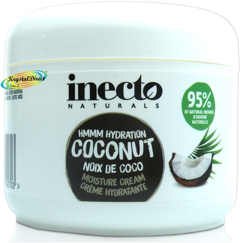 Inecto Hydration Coconut Oil Moisturising Moisture Nourishing Cream Creme 250ml