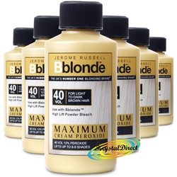 6x B Blonde Cream Peroxide 40vol 12% 75ml