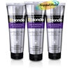 3x Jerome Russell BBlonde Silverising Sulphate Free Shampoo  250ml