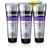 3x Jerome Russell BBlonde Silverising Sulphate Free Conditioner 250ml