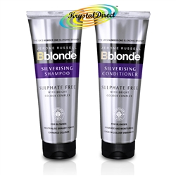 Jerome Russell Bblonde SILVERISING Sulphate Free SHAMPOO & CONDITIONER 250ml