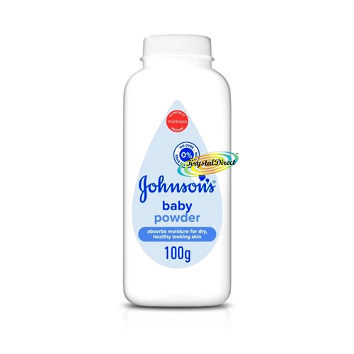 Johnsons Baby Powder Purified Gentle Talc Talcum Powder 100g Delicate Skin