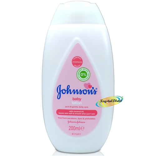 Johnsons Baby Lotion 200ml - Gentle Daily Care For Delicate Skin