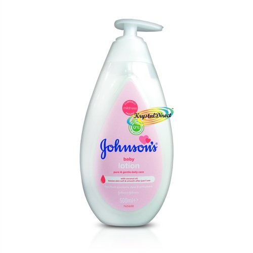 Johnsons Baby Lotion 500ml - Gentle Daily Care For Delicate Skin