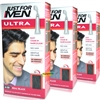 3x Just For Men Ultra Easy Comb In Autostop A55 Real Black Hair Colour Dye