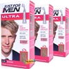 3x Just For Men Ultra Easy Comb In Hair Colour Dye A-10 BLONDE - Autostop