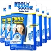 6x Kool n Soothe Roller Ball Instant Cooling & Massage For Temples & Forehead - 5ml