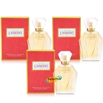 3x Coty L'aimant Laimant 50ml Parfum de Toilette Perfume Natural Spray